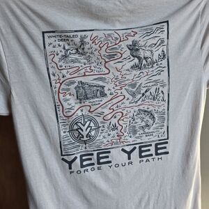 White Graphic Men's Shirt